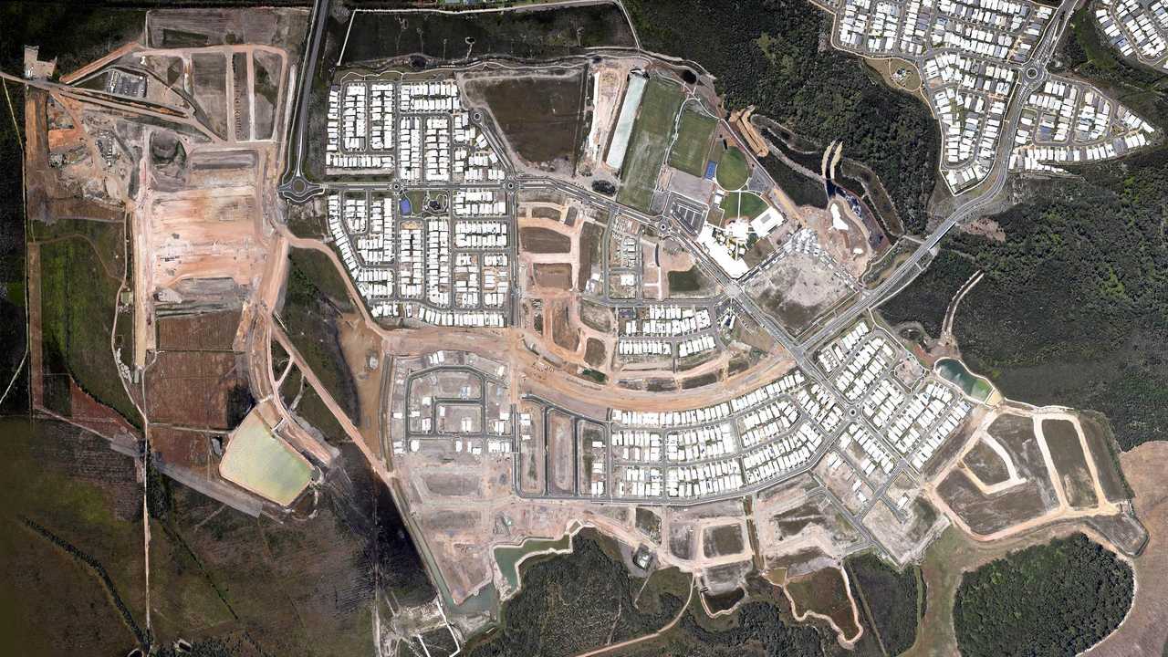 Aerial shots of Aura taken in January 2018. Picture: Contributed
