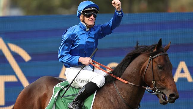 Broadsiding will follow Anamoe’s three-year-old autumn campaign. Picture: Jeremy Ng/Getty Images