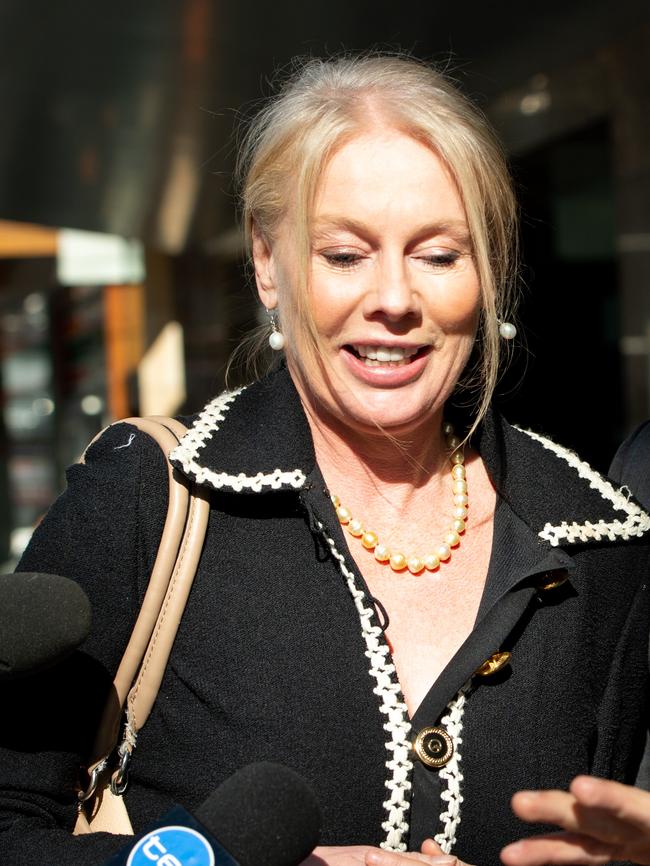 Socialite Shari-Lea Hitchcock got an AVO against her boyfriend in July. Picture: Monique Harmer