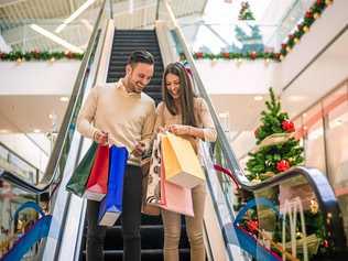 'GET OUT OF MY WAY': Chatterbox takes on Christmas shoppers. Picture: Ivanko_Brnjakovic