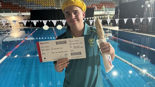 Callum Simpson is off to the 2024 Paralympic Games in Paris. Picture: Facebook.