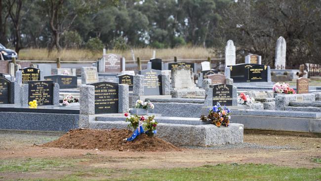 Eternal peace: Burial sites, grave digging — even headstones — are cheaper in the country. Picture: Dannika Bonser