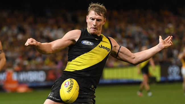 Josh Caddy in action for Richmond.