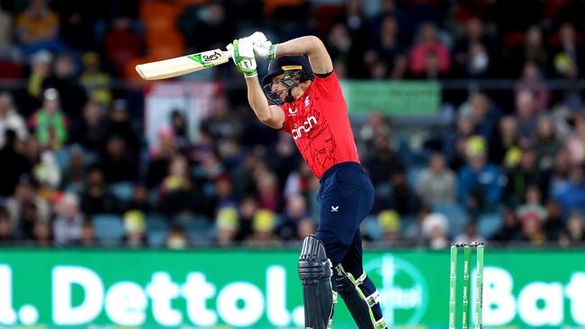 Jos Buttler was named Player of the Series. Photo by Brendon Thorne/Getty Images