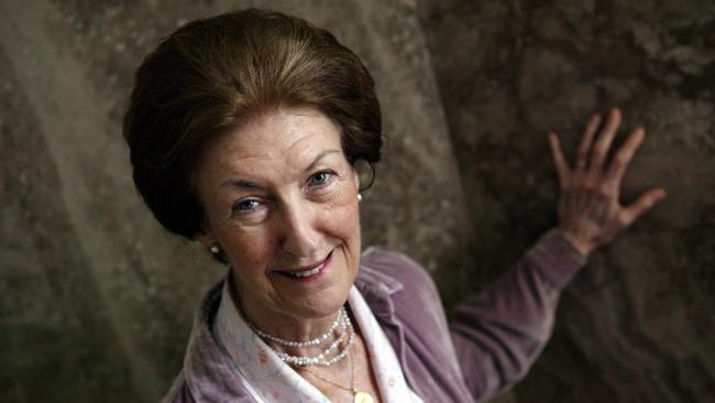 Author Shirley Hazzard in a 2004 photo. Picture: Graham Jepson