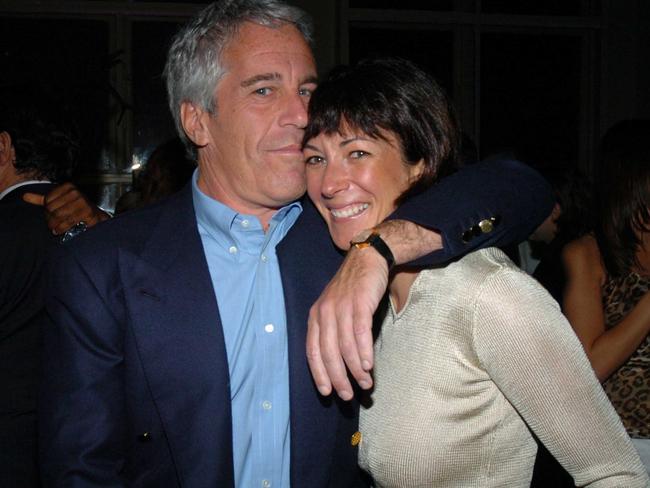 When asked if she was ever the girlfriend of deceased paedophile Jeffrey Epstein, accused sex offender Ghislaine Maxwell said it was “tricky”. Picture: Getty Images