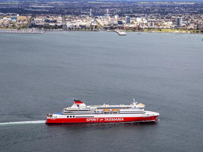 Spirit of Tasmania at Port Melbourne