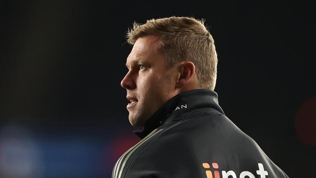 Hawks coach Sam Mitchell after the loss to the Bombers. Picture: Robert Cianflone/Getty Images