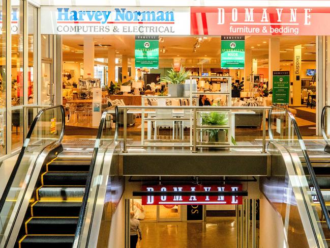 Harvey Norman in Homemaker Centre, Fortitude Valley, Friday, February 26, 2021 - Picture: Richard Walker