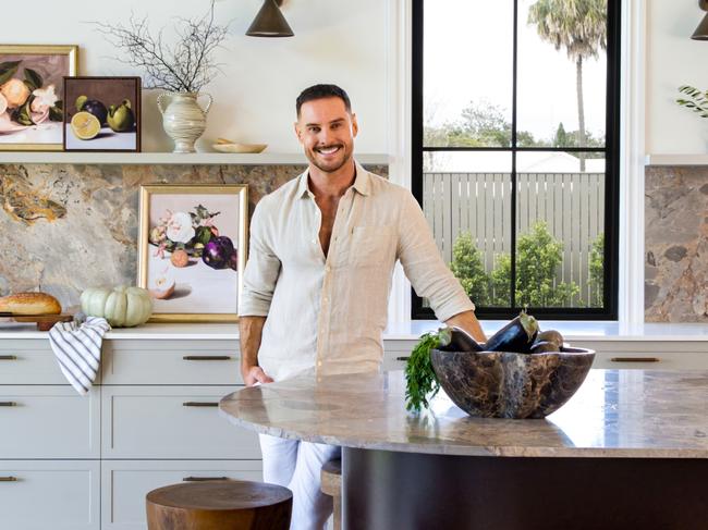 QLD REAL ESTATE: Darren Palmer from The Block at 17 Maybree Close, Tallebudgera Valley, which he designed the interior of for the yourtown Christmas Prize Home 24.