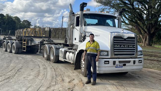 Workshop manager David Kennedy has resisted the lure of the resources sector, but many haven’t, leaving Mossman sugar mill short of drivers.