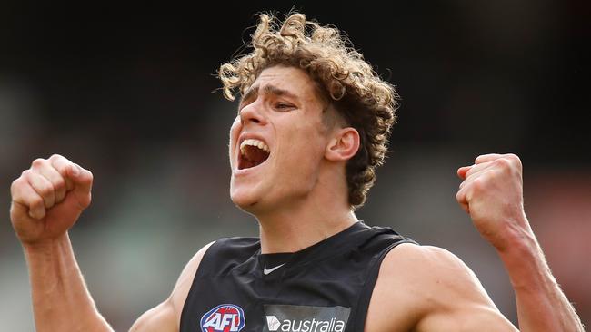 Charlie Curnow looks a star in the making. Picture: Getty Images