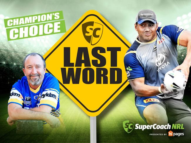 Reigning NRL SuperCoach champion Sam Rohlf's Last Word.