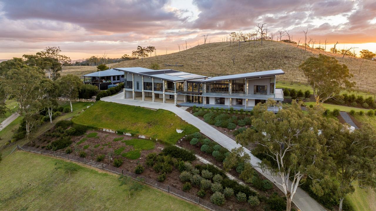 A prime piece of real estate at 16 Manikato Drive, Hodgson Vale, has hit the market for offers above $2.9m. Picture: Statik Illusions