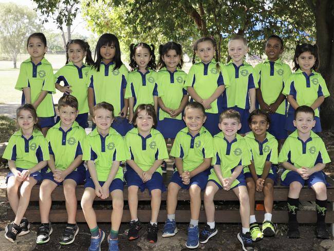 02/09/2024 - Wagaman Primary School, T CleanthousBack row: Ivy Vicary, S. M, Zoe Trazona, Alexandra Botana, Zoe Zadvirna, Vakina Geranis, Cody A, Ava-Marie Carlton, Eva ZadvirnaFront row: Eva M, Reggie Little, Alexander Wooler, Taeo Bouter, Andrew Dorahy, Lincoln K, Nelson Raggett, Jake Eyles Picture: Wagaman Primary School