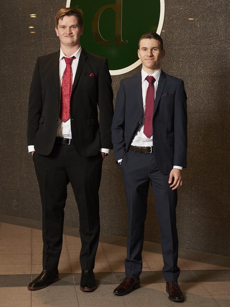 Students at the Blackfriars Priory School formal on June 24 at the Donato Reception Centre. Picture: Matt Loxton