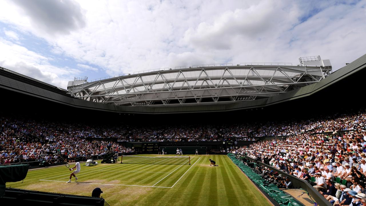 Centre Court of the All England Club.