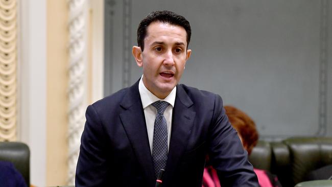 Mr Crisafulli said emergency departments were at breaking point, elective surgery wait lists had soared and “front-line staff are working themselves to the brink of exhaustion”. Picture: John Gass
