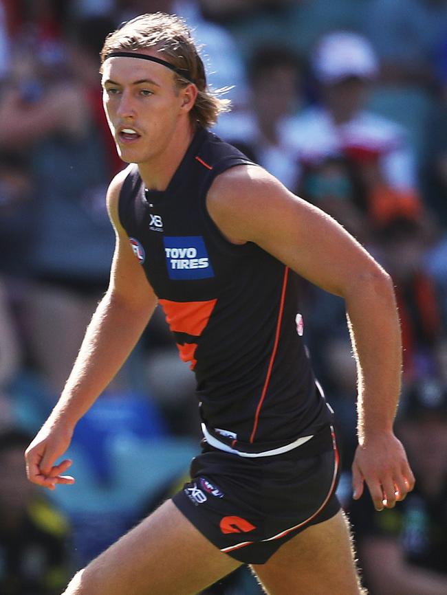 Will Setterfield in action for GWS. Picture: Phil Hillyard