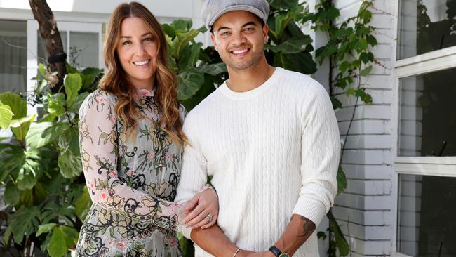 Jules and Guy Sebastian, AM. Picture: Jonathan Ng