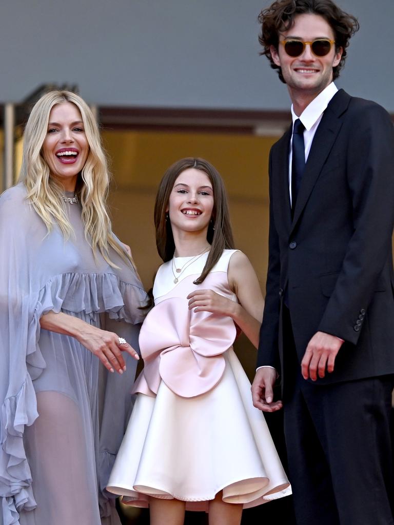 The family looked great. Picture: Gareth Cattermole/Getty Images