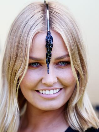 Lara Bingle at last year’s Derby Day. Photo by Ryan Pierse