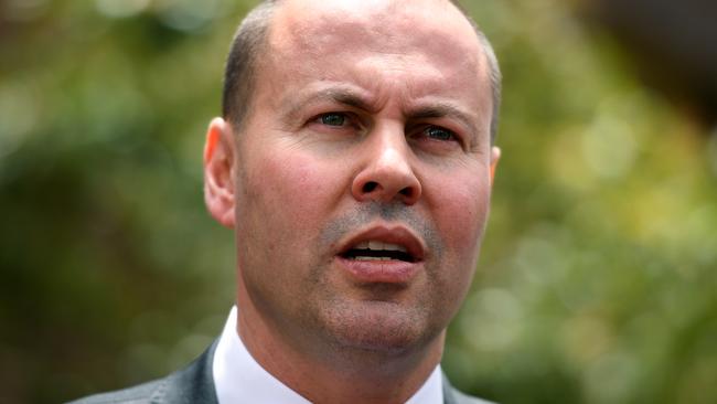 Treasurer Josh Frydenberg. Picture: AAP