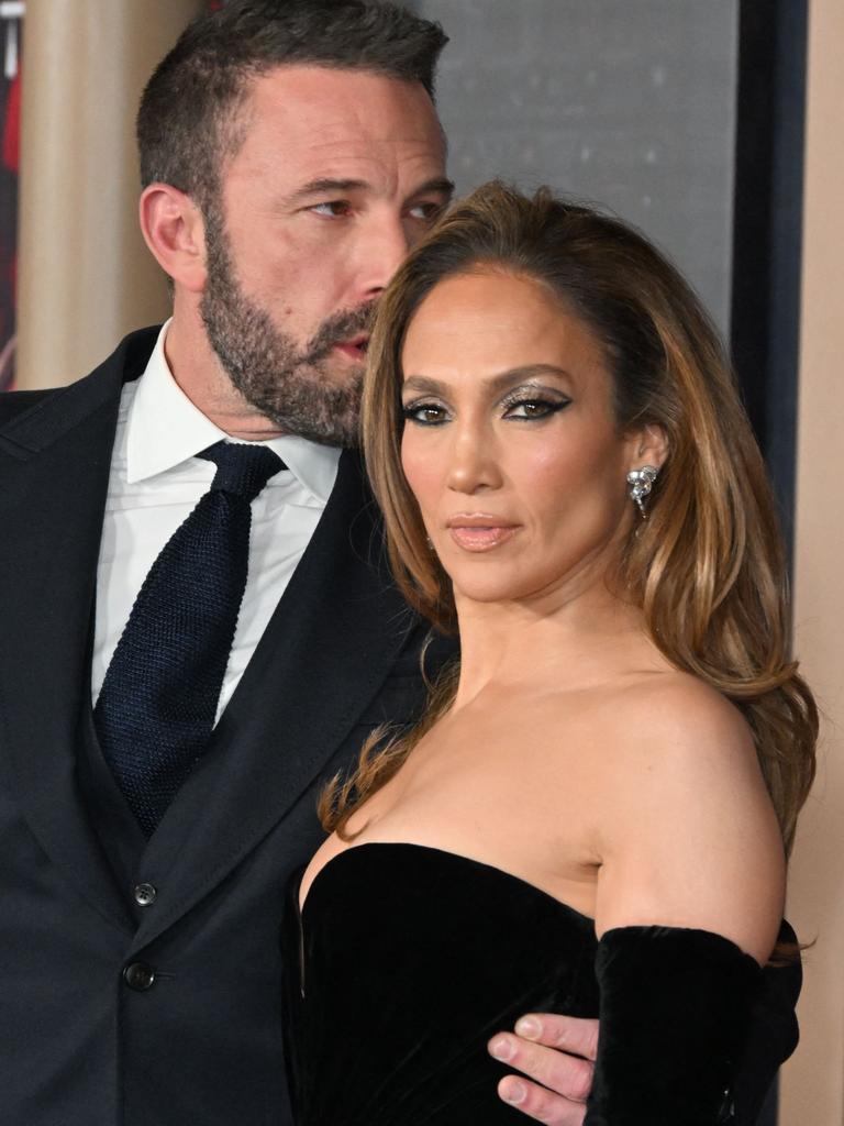 Ben and J Lo are reportedly going through a rough patch. Picture: AFP