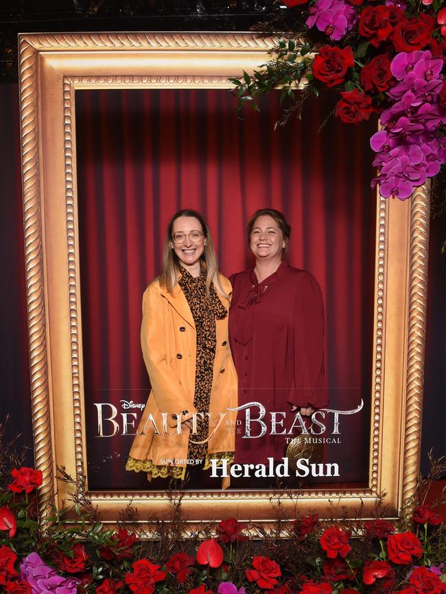 Opening night: Beauty and The Beast at Her Majestys Theatre, Melbourne. Picture: Josie Hayden