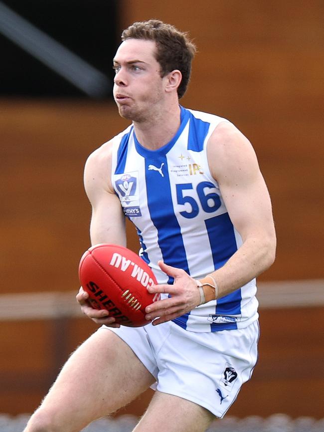 North Melbourne VFL captain Jack Watkins. Picture: Jonathan DiMaggio/AFL Photos.