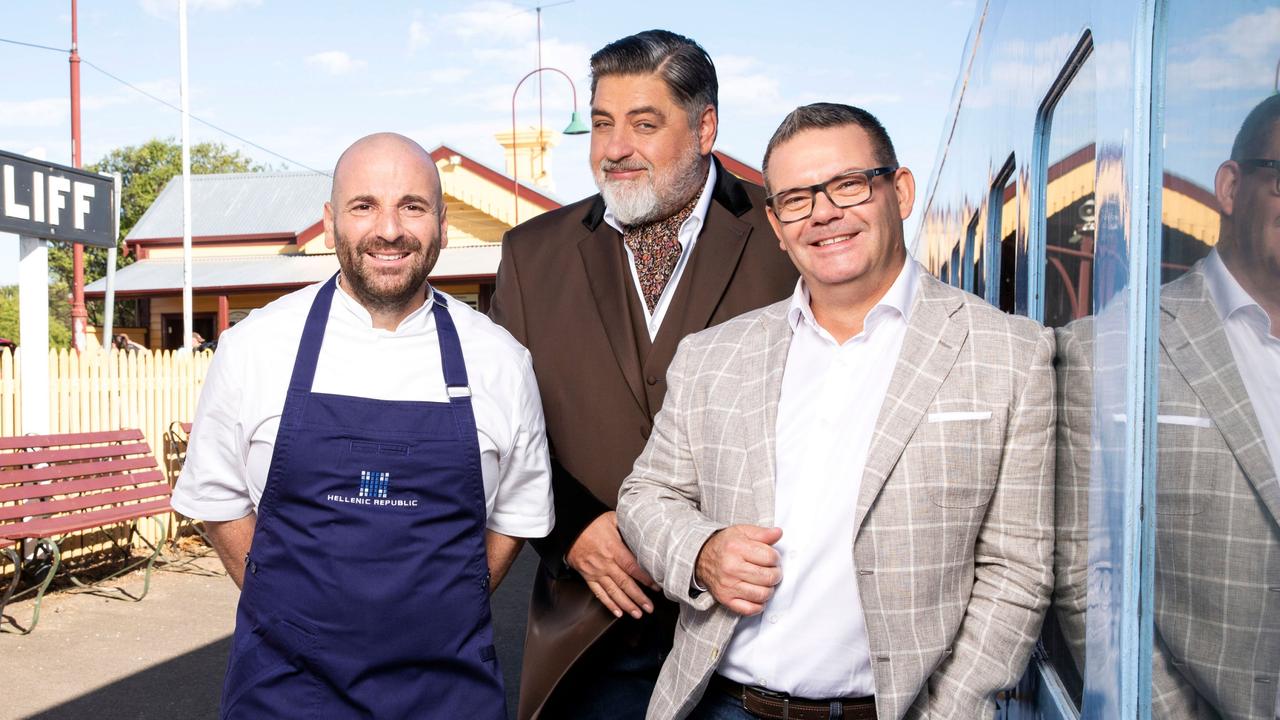 Mehigan (far right) said in a statement he, Calombaris and Preston would continue working together.