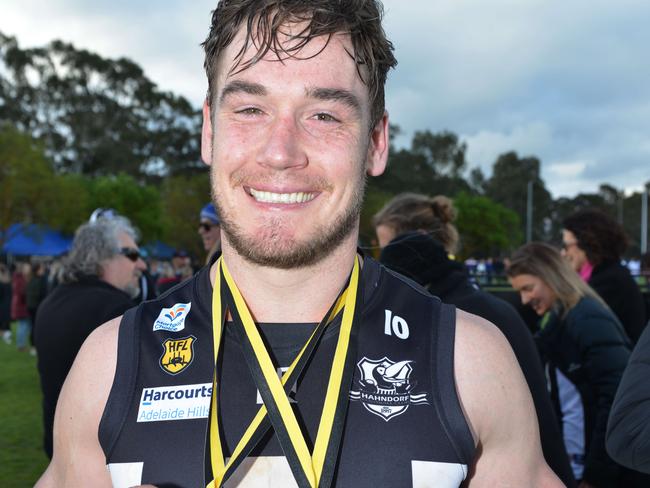 Roberts after the 2019 grand final. Picture: AAP/Brenton Edwards