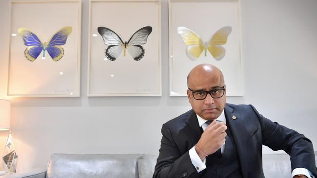 Billionaire Sanjeev Gupta. Picture: AFP