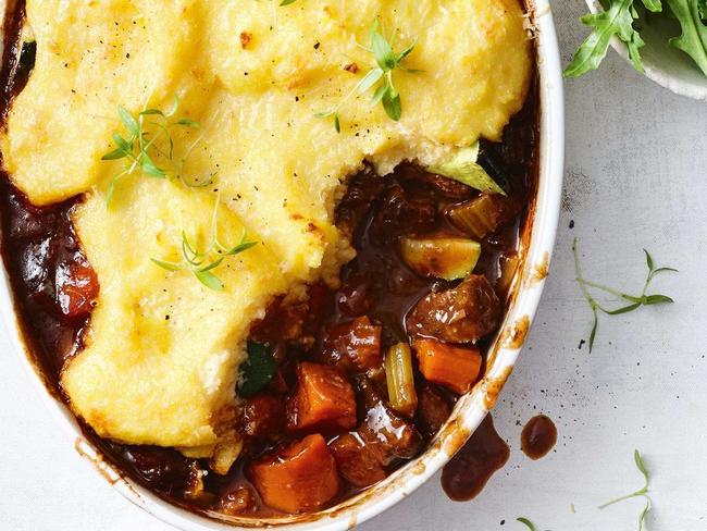 Beef-and-polenta-pie