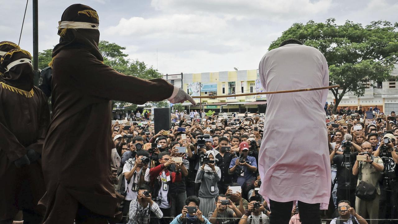 Indonesian Woman Flogged 100 Times for Adultery, Man Lashed 15 Times