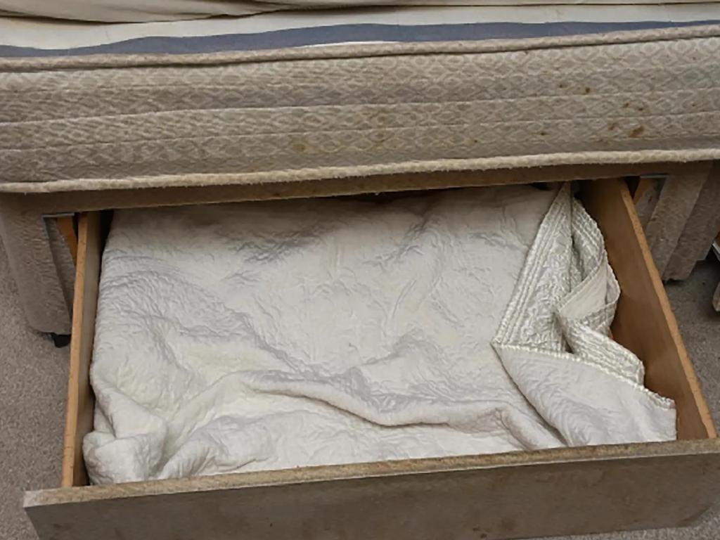 The baby spent the first three years of her life in a drawer under a bed. Picture: CPS