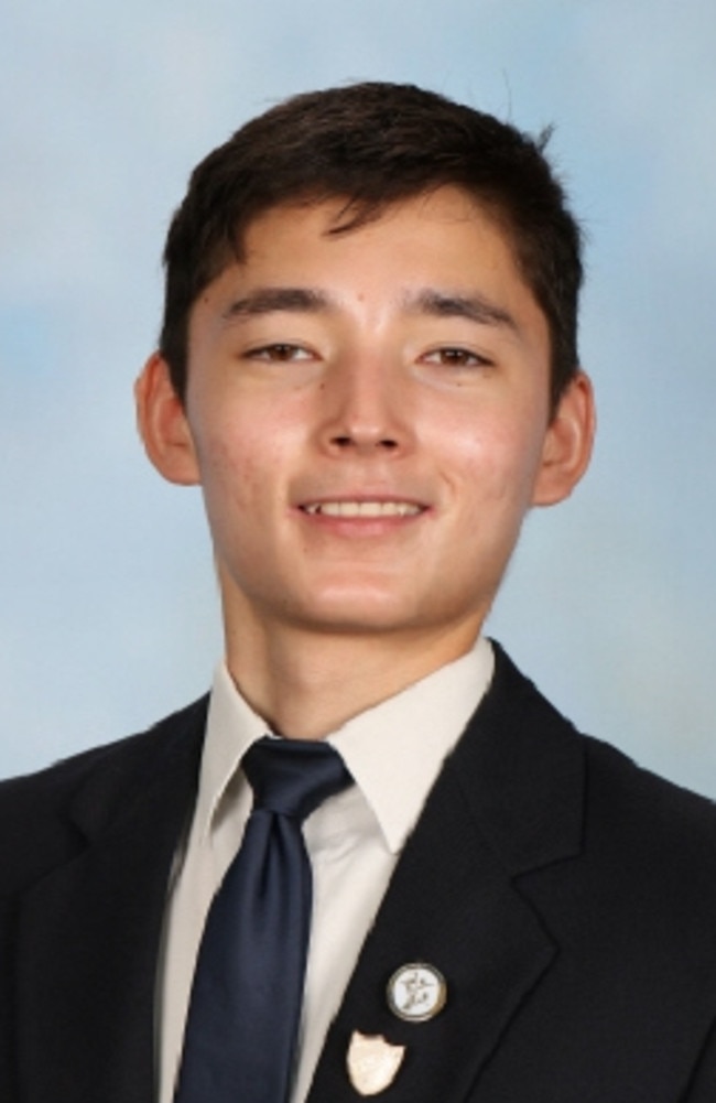 North Lakes State College Year 12 high achieving student of 2024 Luke Inooka. Picture: supplied