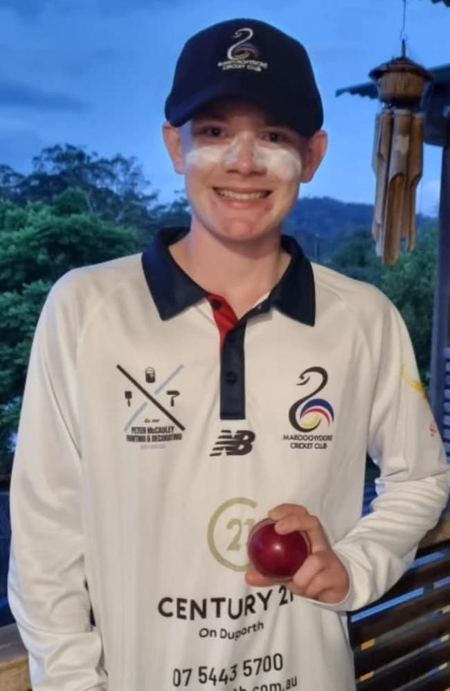 Maroochydore junior Cody Emerson.