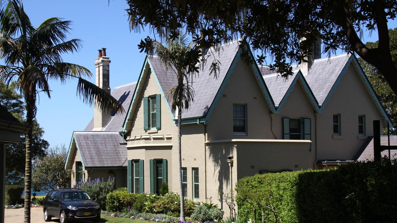 Mr Albanese says it is ‘presumptuous’ to reveal whether he plans to move to Kirribilli House (pictured) or the Lodge if he becomes PM. Picture: Richard Milnes/Alamy