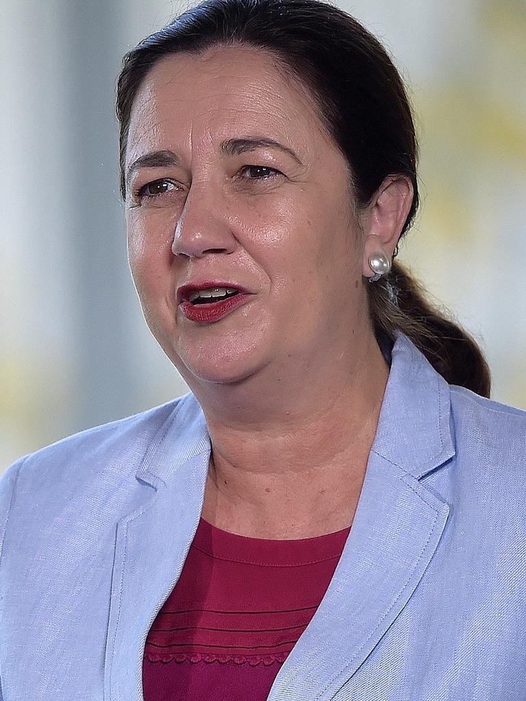 Queensland Premier Annastacia Palaszczuk has announced the Queensland border will reopen on February 1. Picture: Matt Taylor