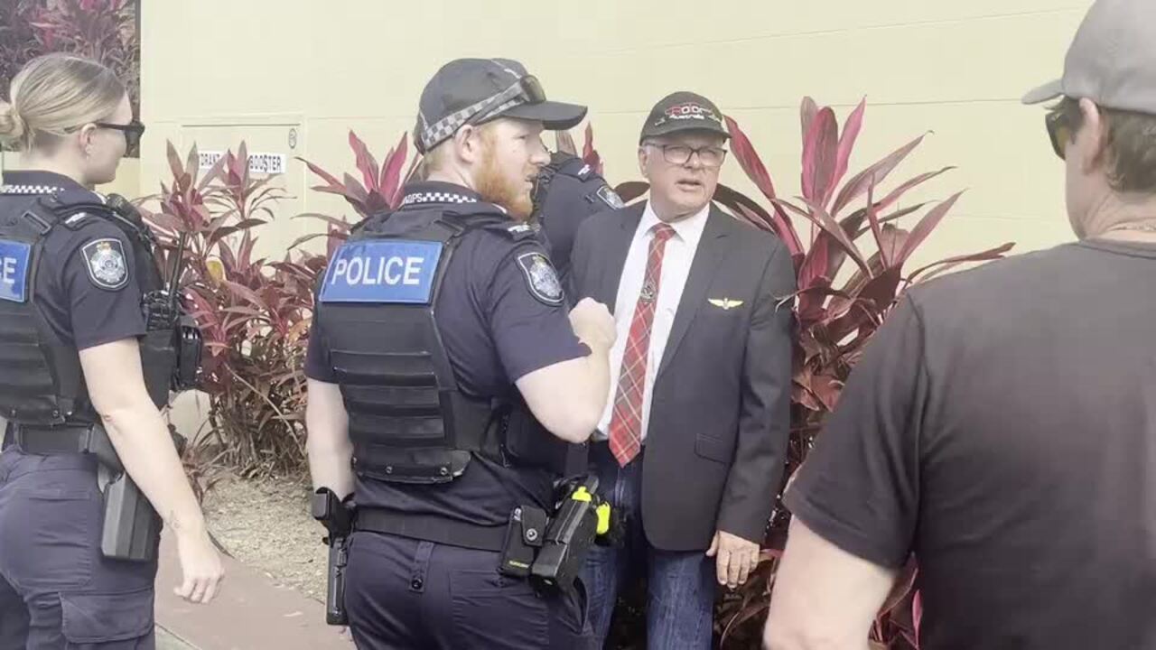 Amateur pilot arrested after court fracas