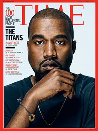 Kanye West was named one of Time Magazine’s 100 most influential people.