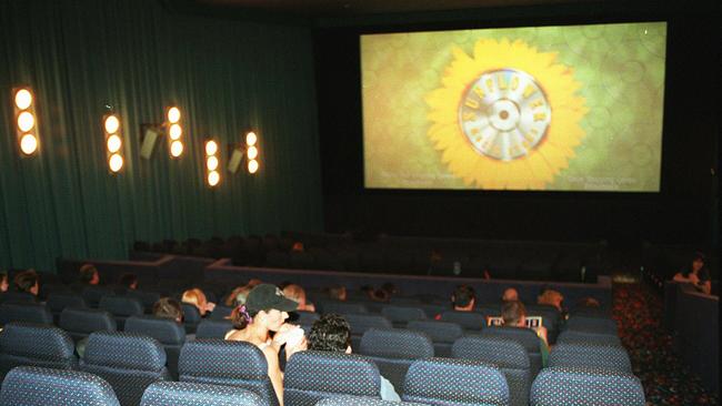 Inside the old Pacific Fair cinema.