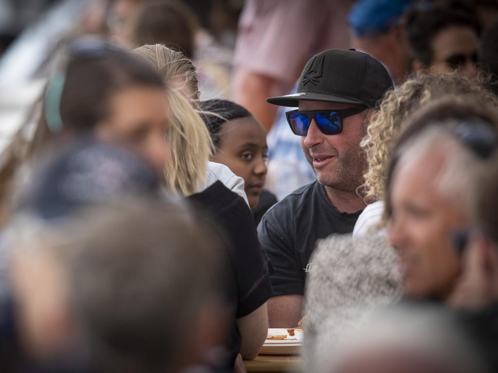 Patrons at day 5 of the Taste of Tasmania. Picture: LUKE BOWDEN