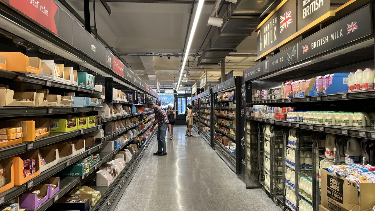 Aldi Local has a mere three aisles. Picture: Benedict Brook/news.com.au.