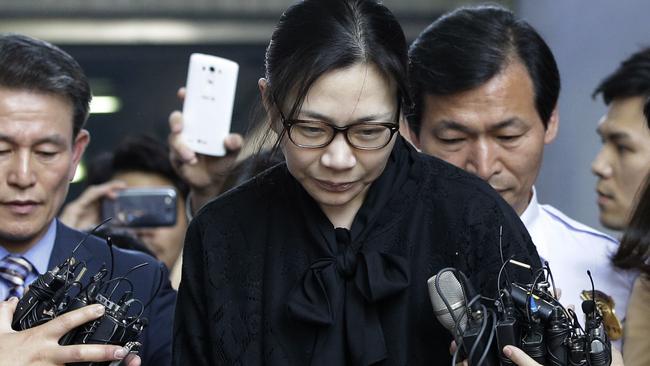 Cho Hyun-ah: Suspended prison term upheld by a court | news.com.au ...