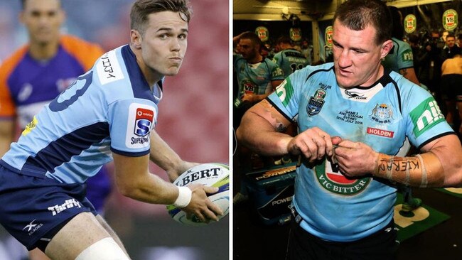 Paul Gallen helped fire up a callow Waratahs team ahead of their clash with the Reds.