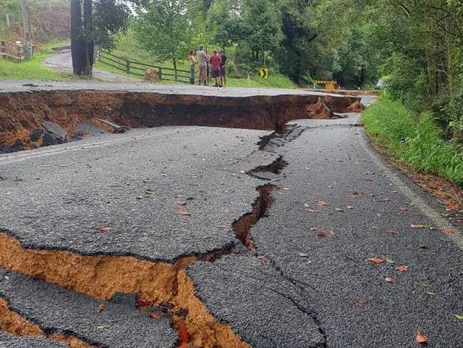 Tyalgum Road has been out of action since the February floods earlier this year.