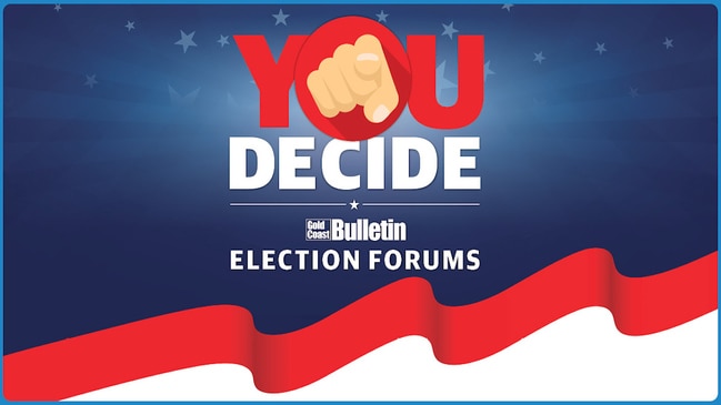 LIVE STREAM: Division 1, 2 and 3 candidates speak at the Gold Coast Bulletin's Election Forum at the Coomera Indoor Sports Centre