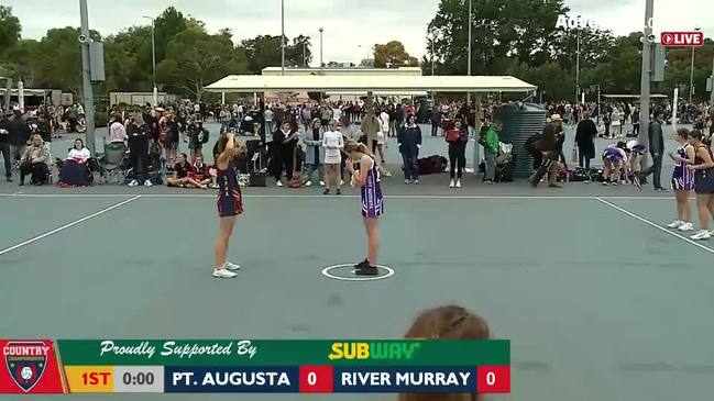 REPLAY: SA Country Netball Championships - Port Augusta vs River Murray (U17's Div1 QF) - Court 5